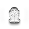 Halloween Monsters and Ghosts Cookie Cutters Set + Stamps for Baking, Cookies, Crafts 0454