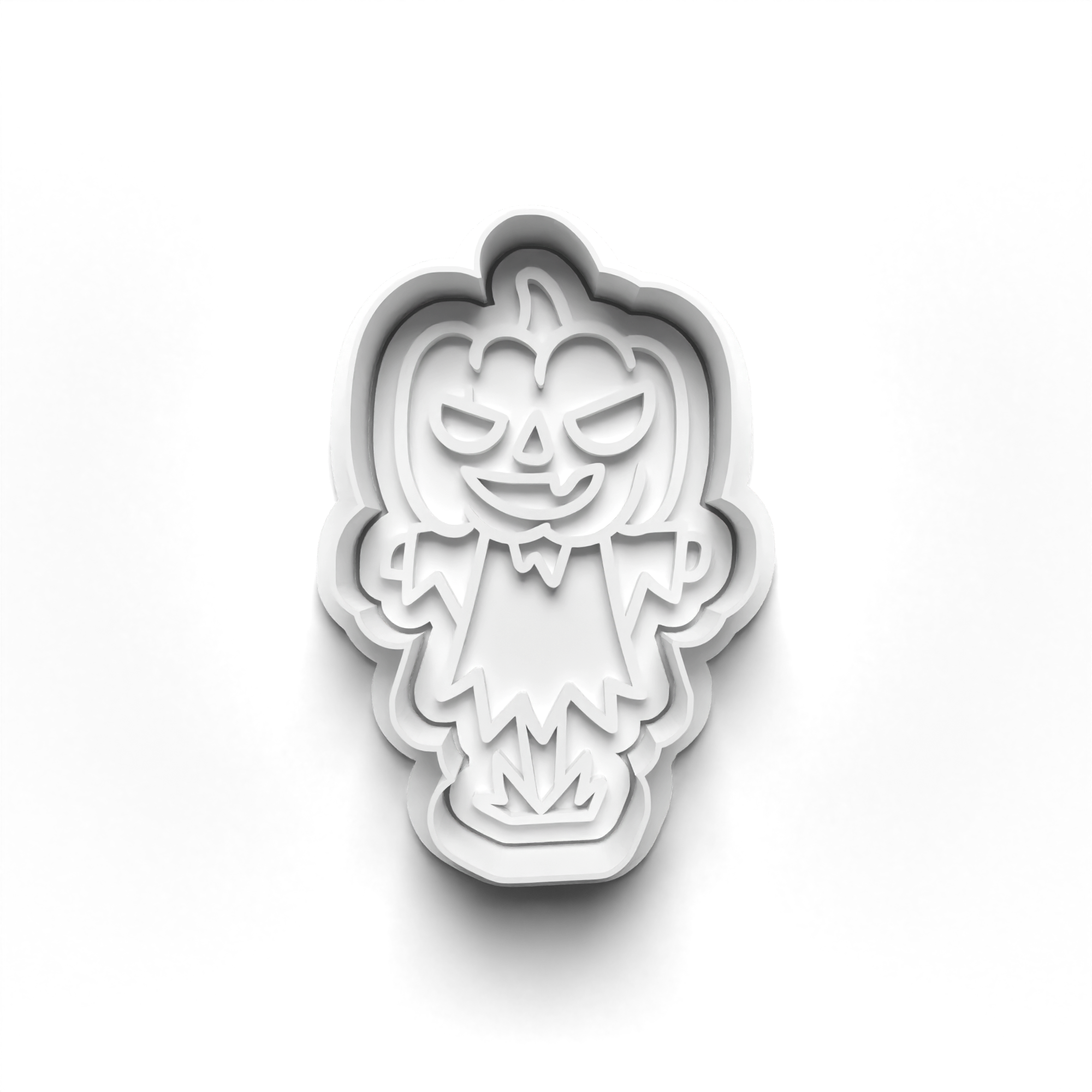 Halloween Witches and Monsters Cookie Cutters Set + Stamps for Baking, Cookies, Crafts 0455