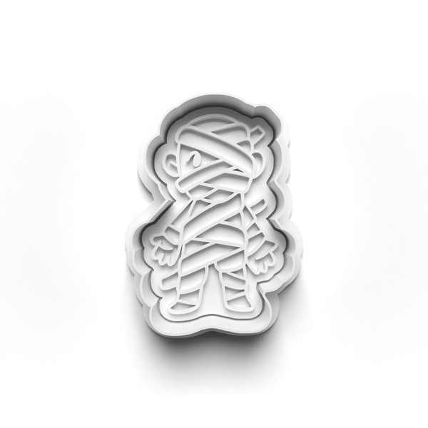 Halloween Witches and Monsters Cookie Cutters Set + Stamps for Baking, Cookies, Crafts 0455