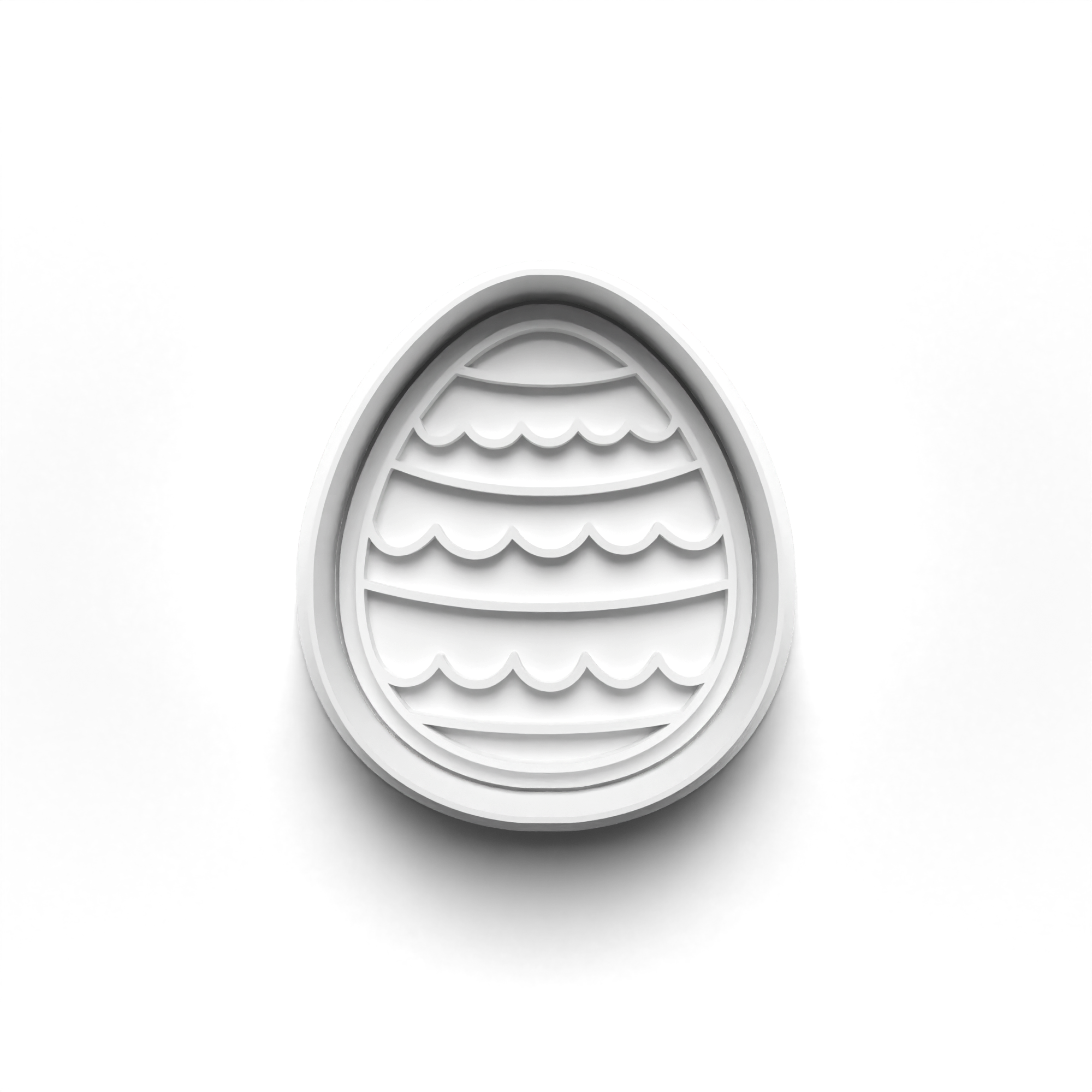 Easter Eggs Theme Cookie Cutters Set + Stamps for Baking, Crafts, Dough 0805