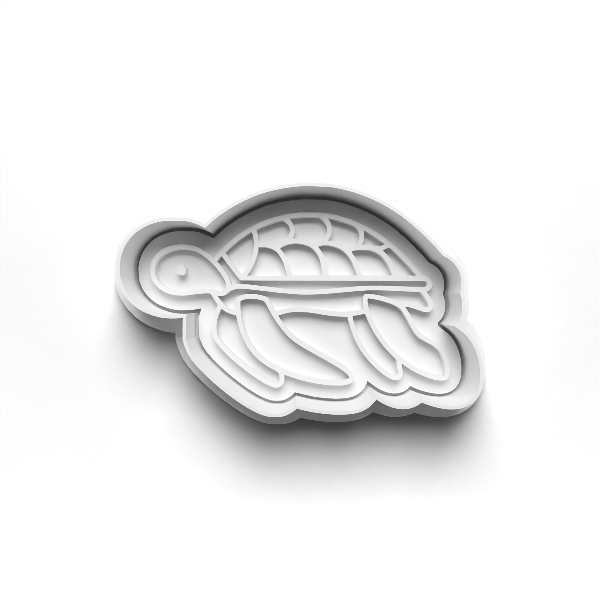 Turtles Theme Cookie Cutters Set + Stamps for Baking, Crafts, Play dough 0818