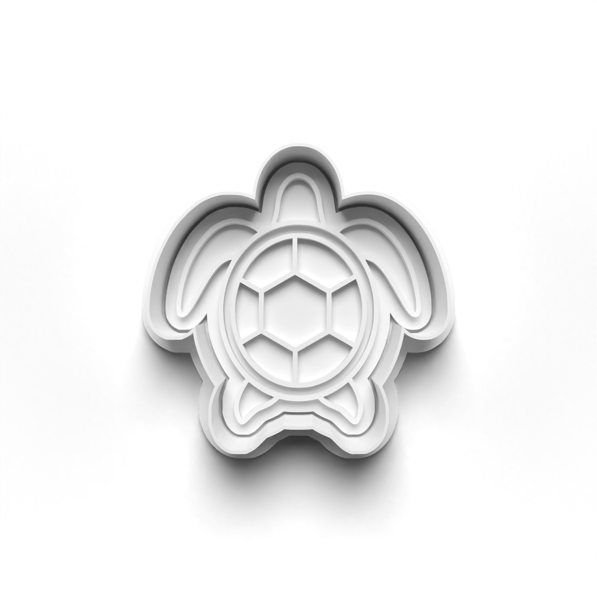 Turtles Theme Cookie Cutters Set + Stamps for Baking, Crafts, Play dough 0818