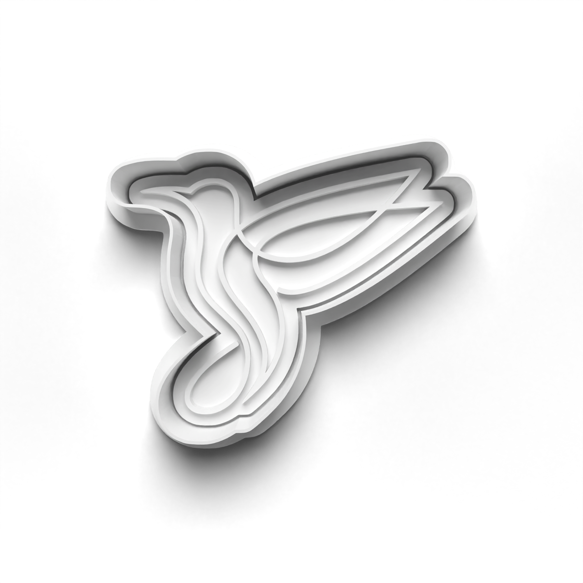 Hummingbird Theme Cookie Cutters Set + Stamps for Baking, Crafts, Play dough 0819