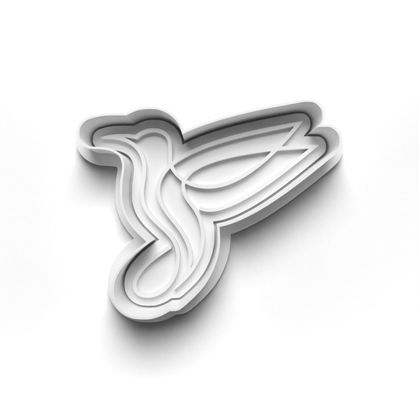 Hummingbird Theme Cookie Cutters Set + Stamps for Baking, Crafts, Play dough 0819