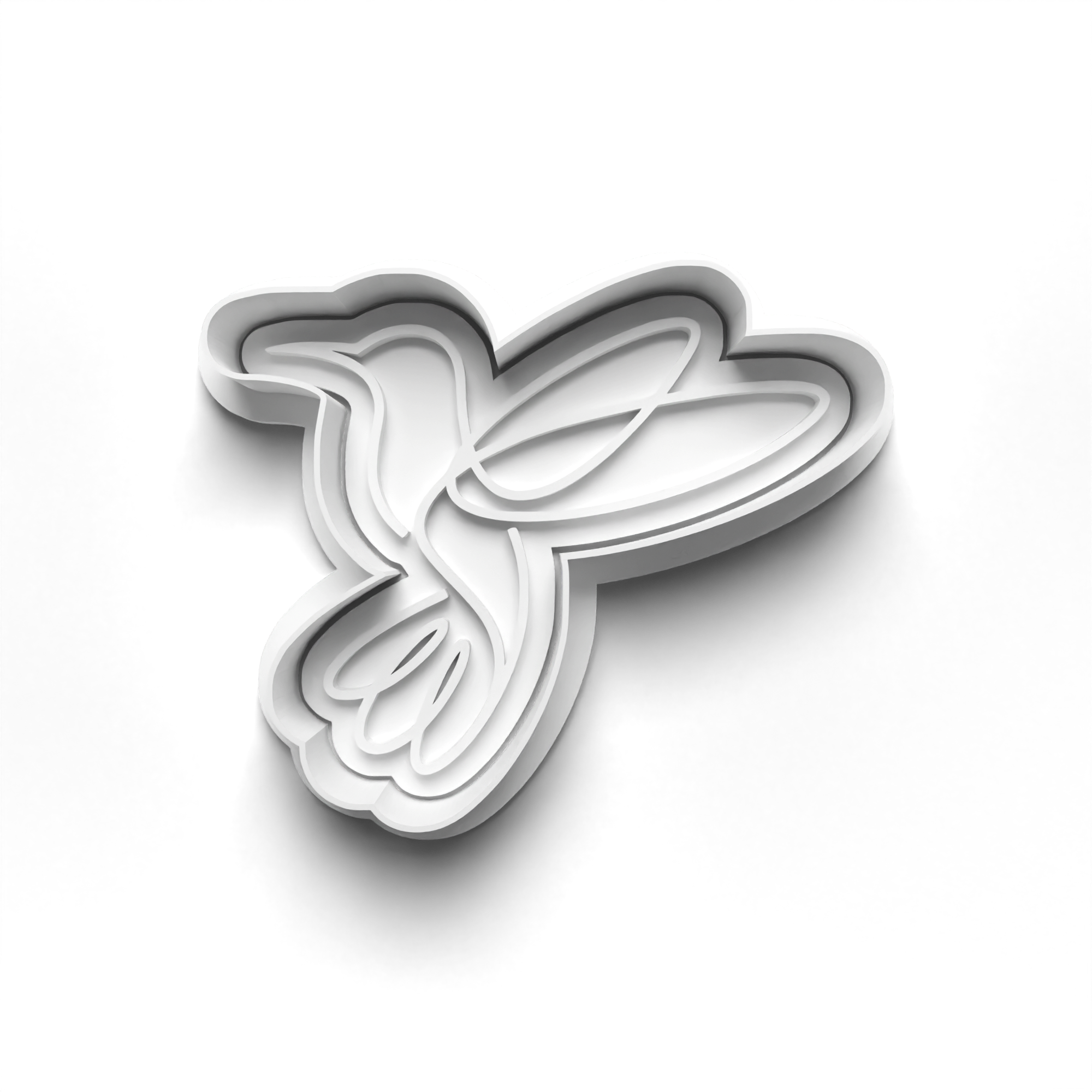 Hummingbird Theme Cookie Cutters Set + Stamps for Baking, Crafts, Play dough 0819