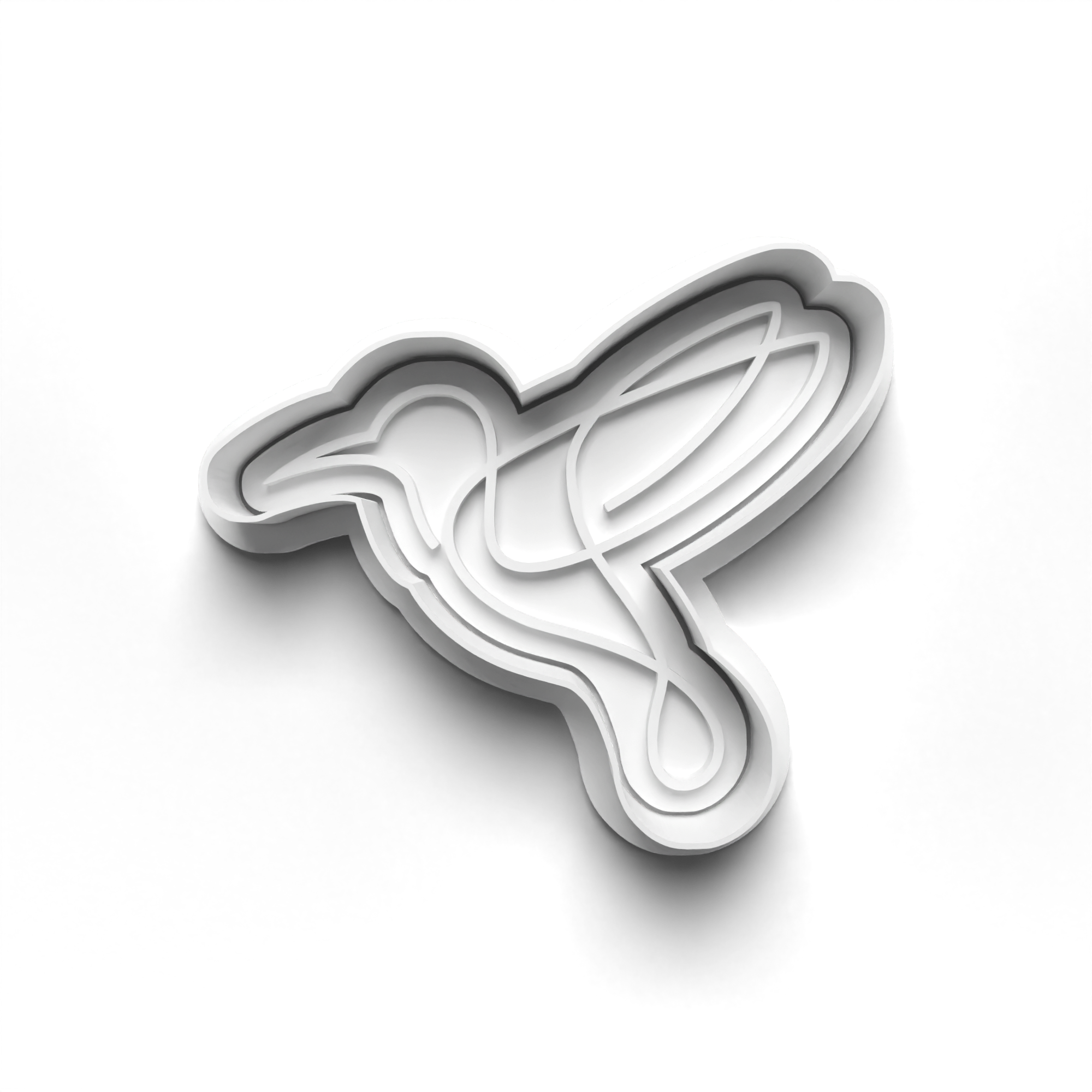 Hummingbird Theme Cookie Cutters Set + Stamps for Baking, Crafts, Play dough 0819