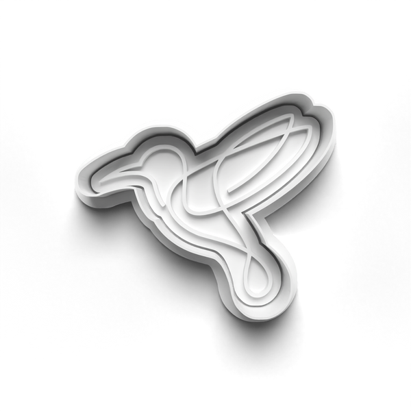 Hummingbird Theme Cookie Cutters Set + Stamps for Baking, Crafts, Play dough 0819