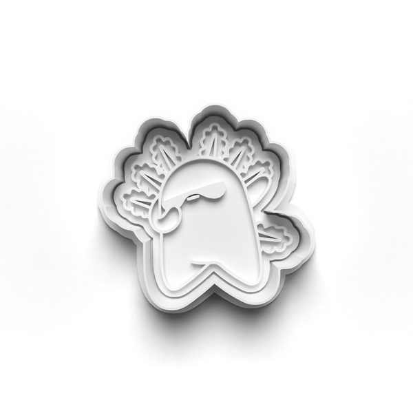 Axolotis Theme Cookie Cutters Set + Stamps for Baking, Crafts, Play dough 0820