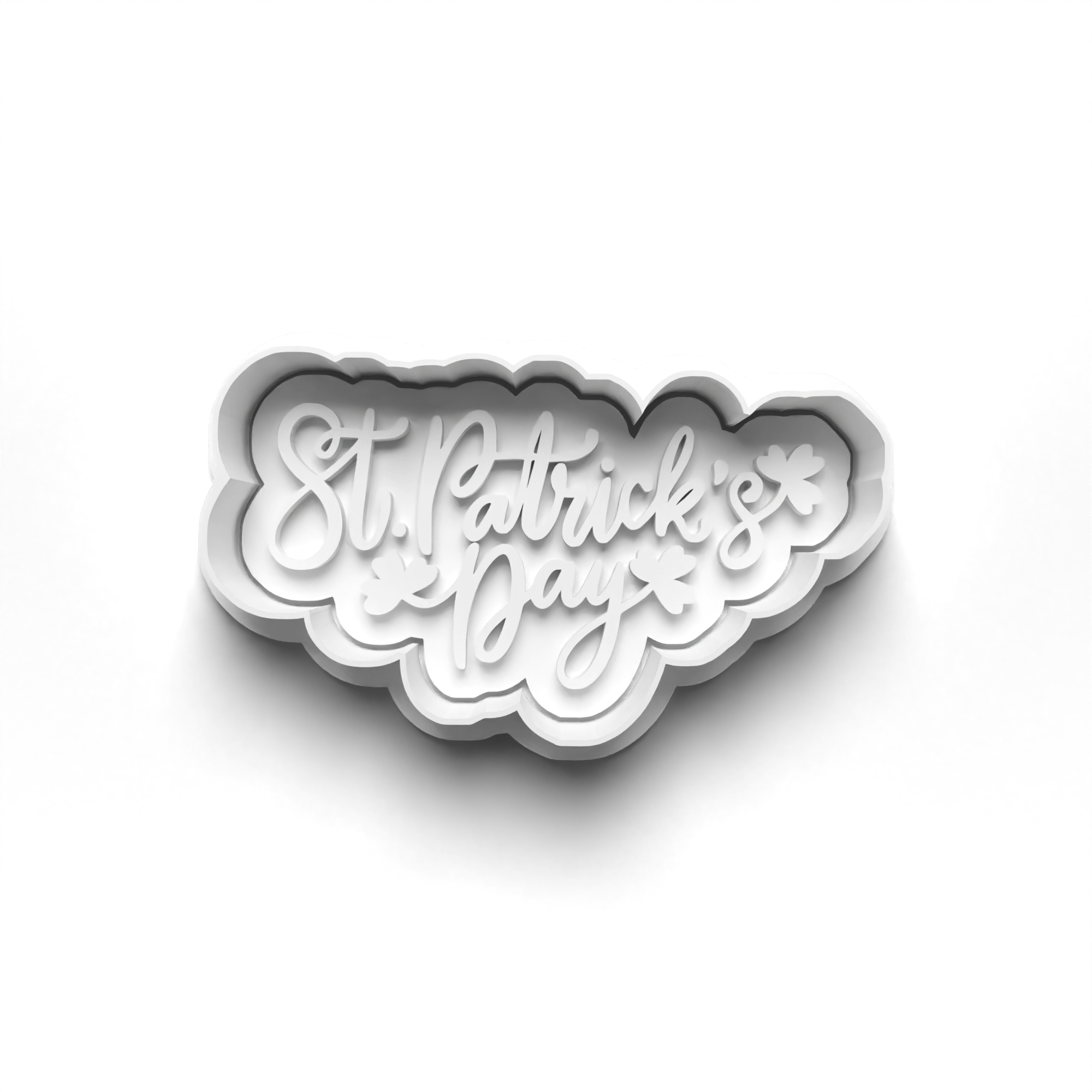 St Patrick's Day Theme Cookie Cutters Set + Stamps for Baking, Crafts, Dough 0824