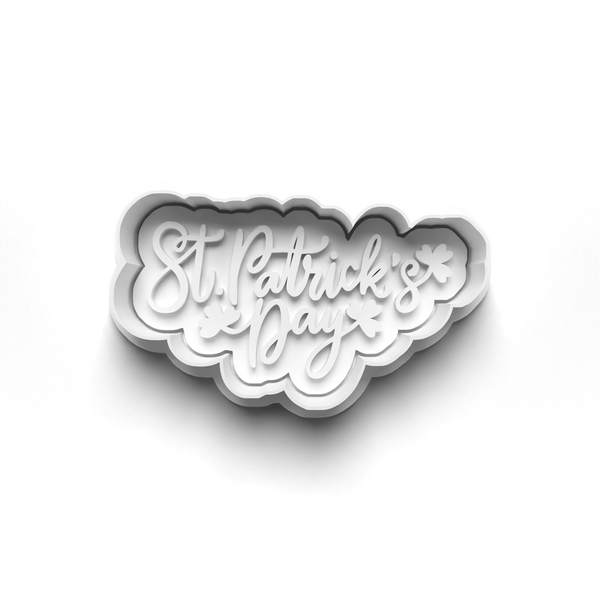 St Patrick's Day Theme Cookie Cutters Set + Stamps for Baking, Crafts, Dough 0824