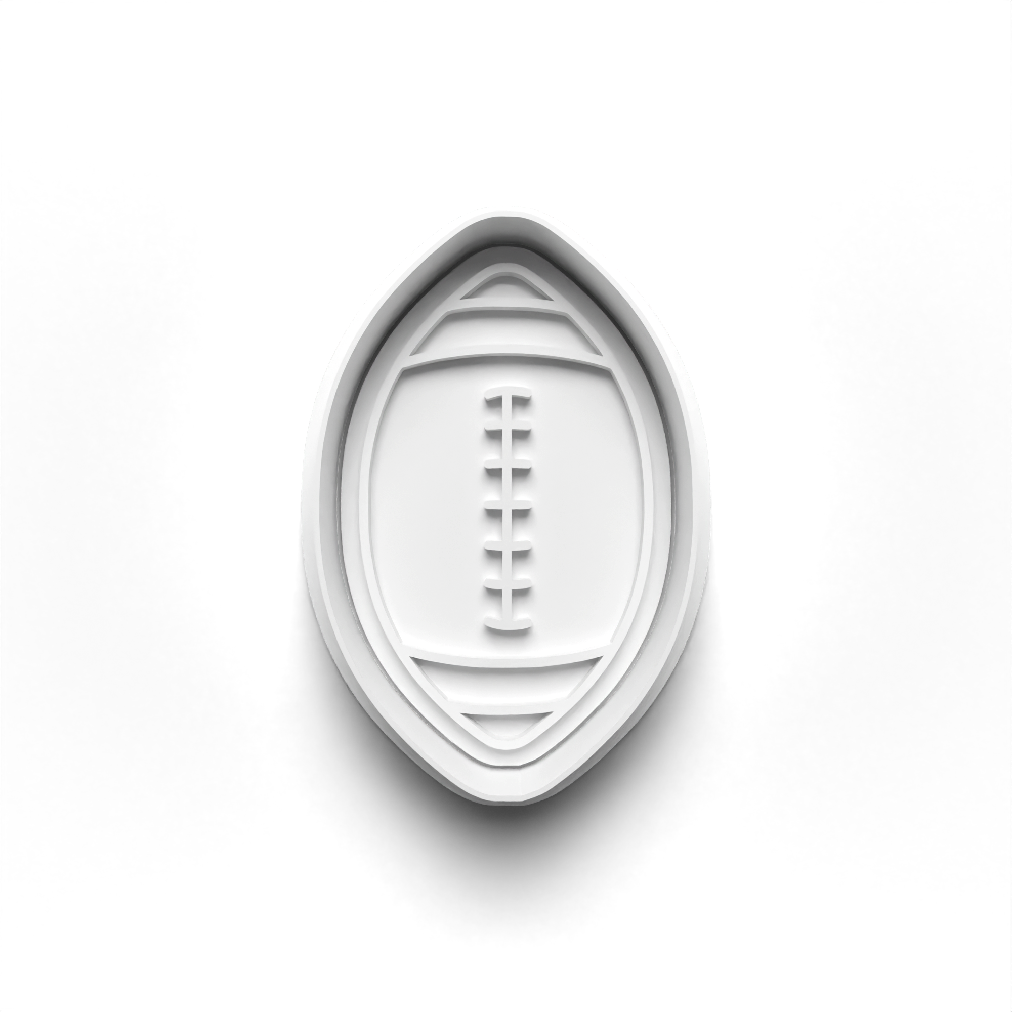 Rugby Theme Cookie Cutters Set + Stamps for Baking, Crafts, Dough 0827