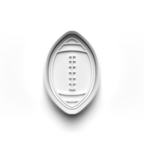 Rugby Theme Cookie Cutters Set + Stamps for Baking, Crafts, Dough 0827