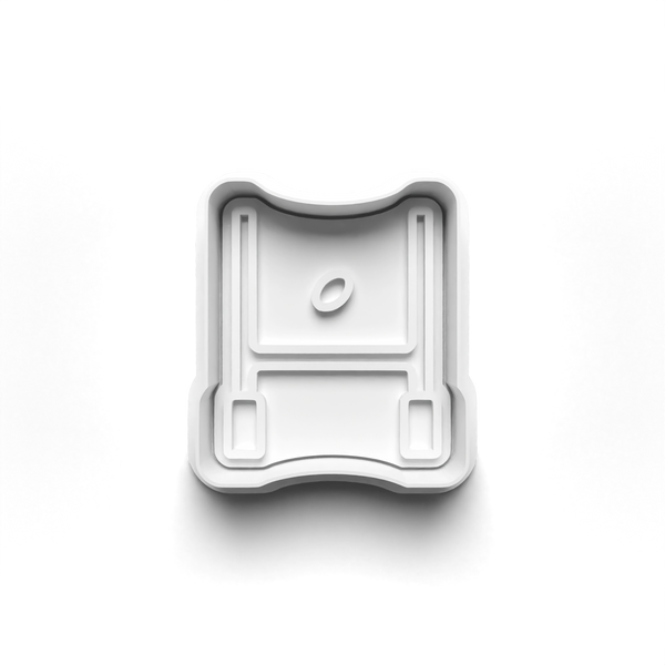 Rugby Theme Cookie Cutters Set + Stamps for Baking, Crafts, Dough 0827