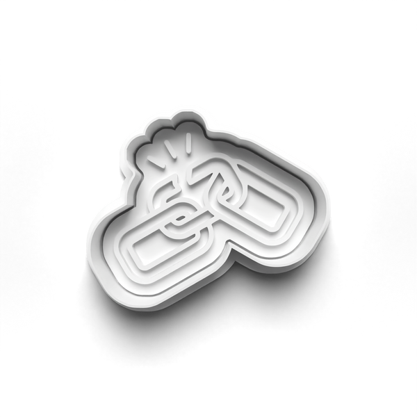 Resistance Theme Cookie Cutters Set + Stamps for Baking, Crafts, Dough 0829