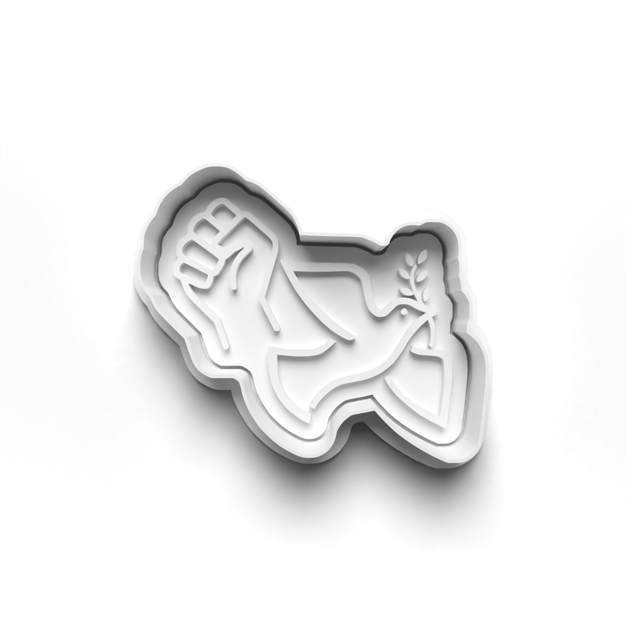 Resistance Theme Cookie Cutters Set + Stamps for Baking, Crafts, Dough 0829