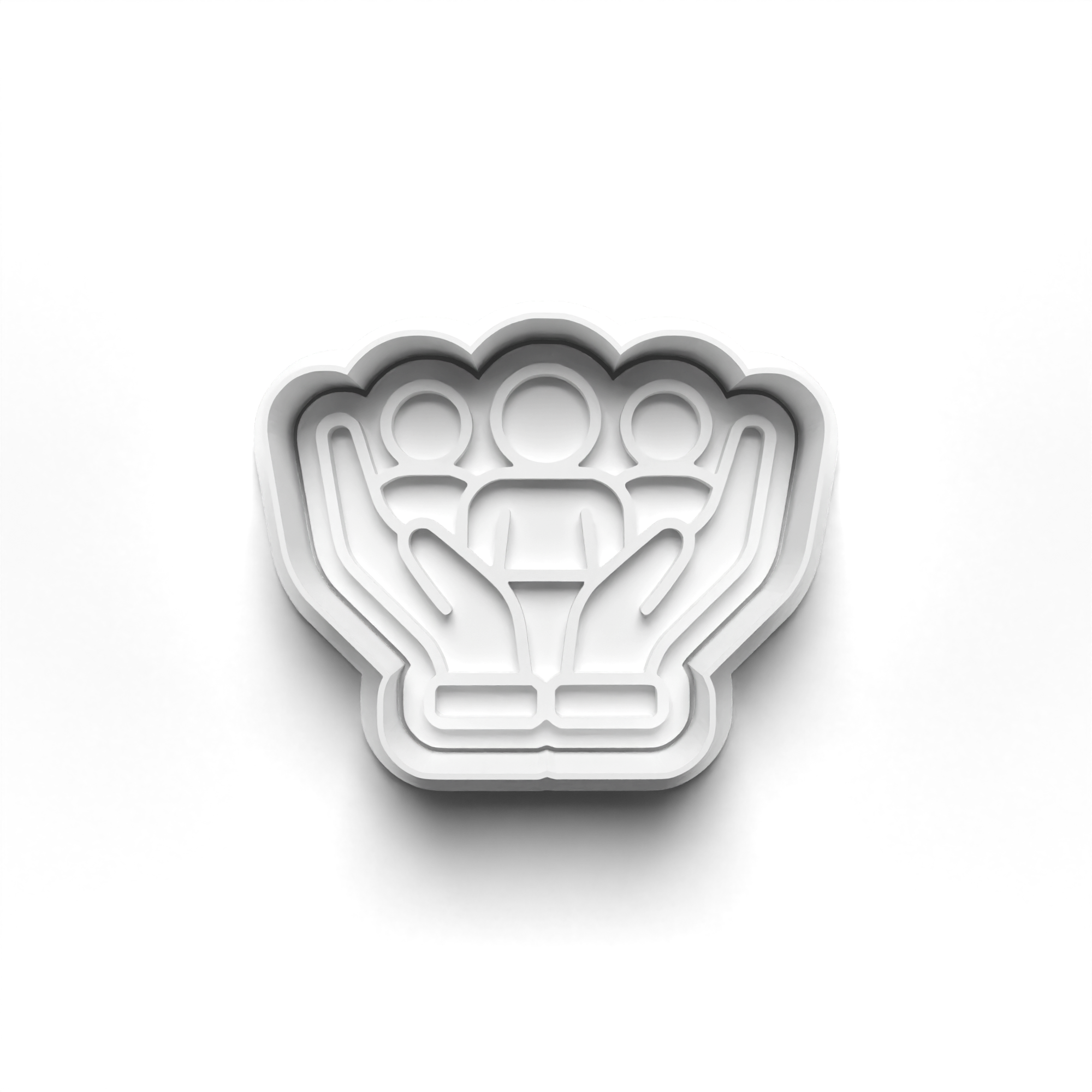 Inclusion Theme Cookie Cutters Set + Stamps for Baking, Crafts, Dough 0830