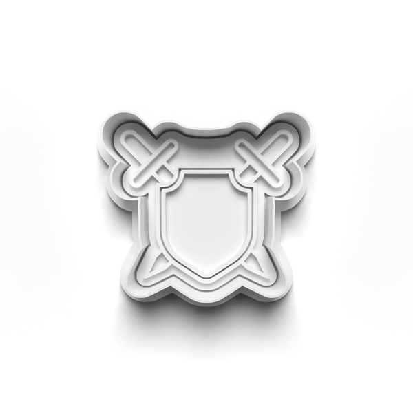 Medieval Theme Cookie Cutters Set + Stamps for Baking, Crafts, Dough 0831