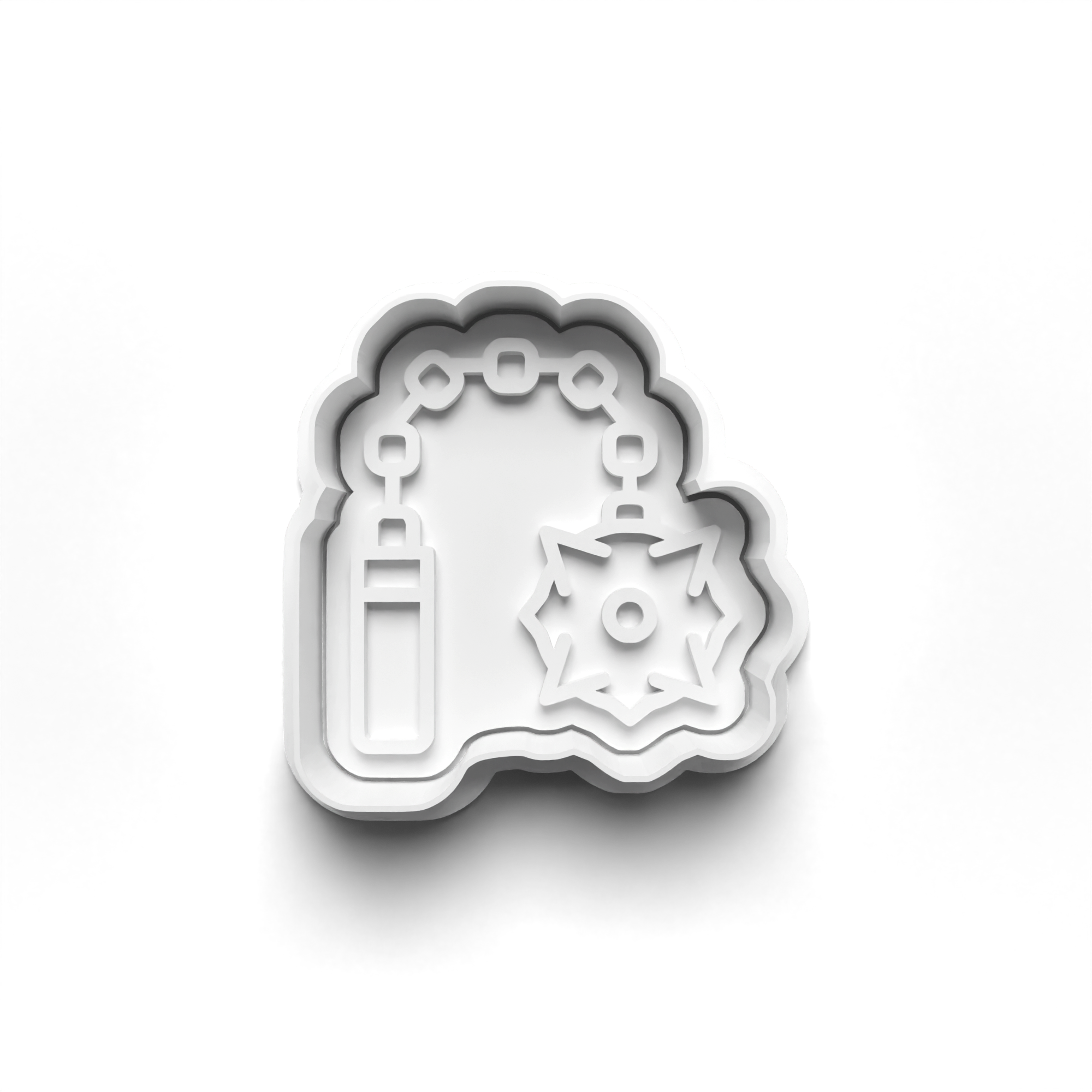 Medieval Theme Cookie Cutters Set + Stamps for Baking, Crafts, Dough 0831