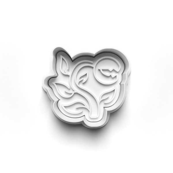 Carnivore Plants Theme Cookie Cutters Set + Stamps for Baking, Crafts, Dough 0832