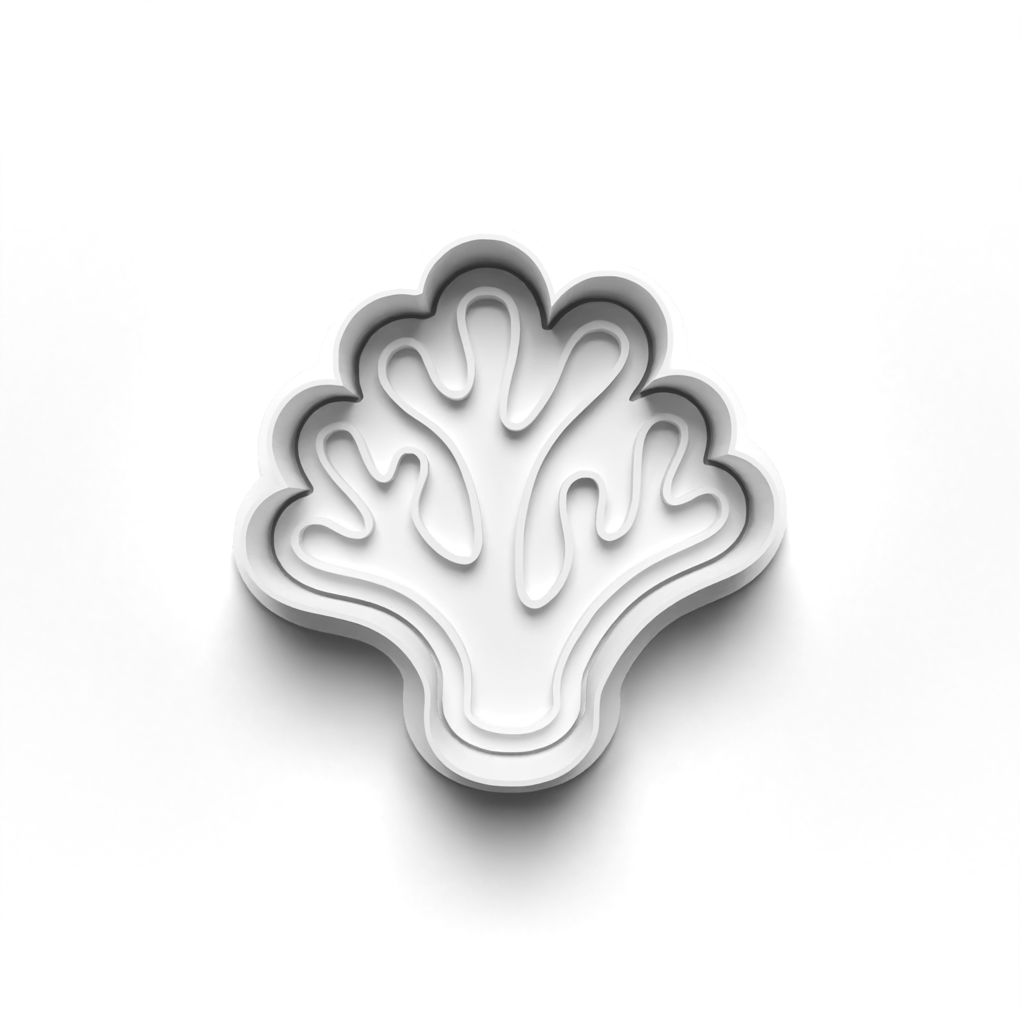 Mermaid Theme Cookie Cutters Set + Stamps for Baking, Crafts, Dough 0841