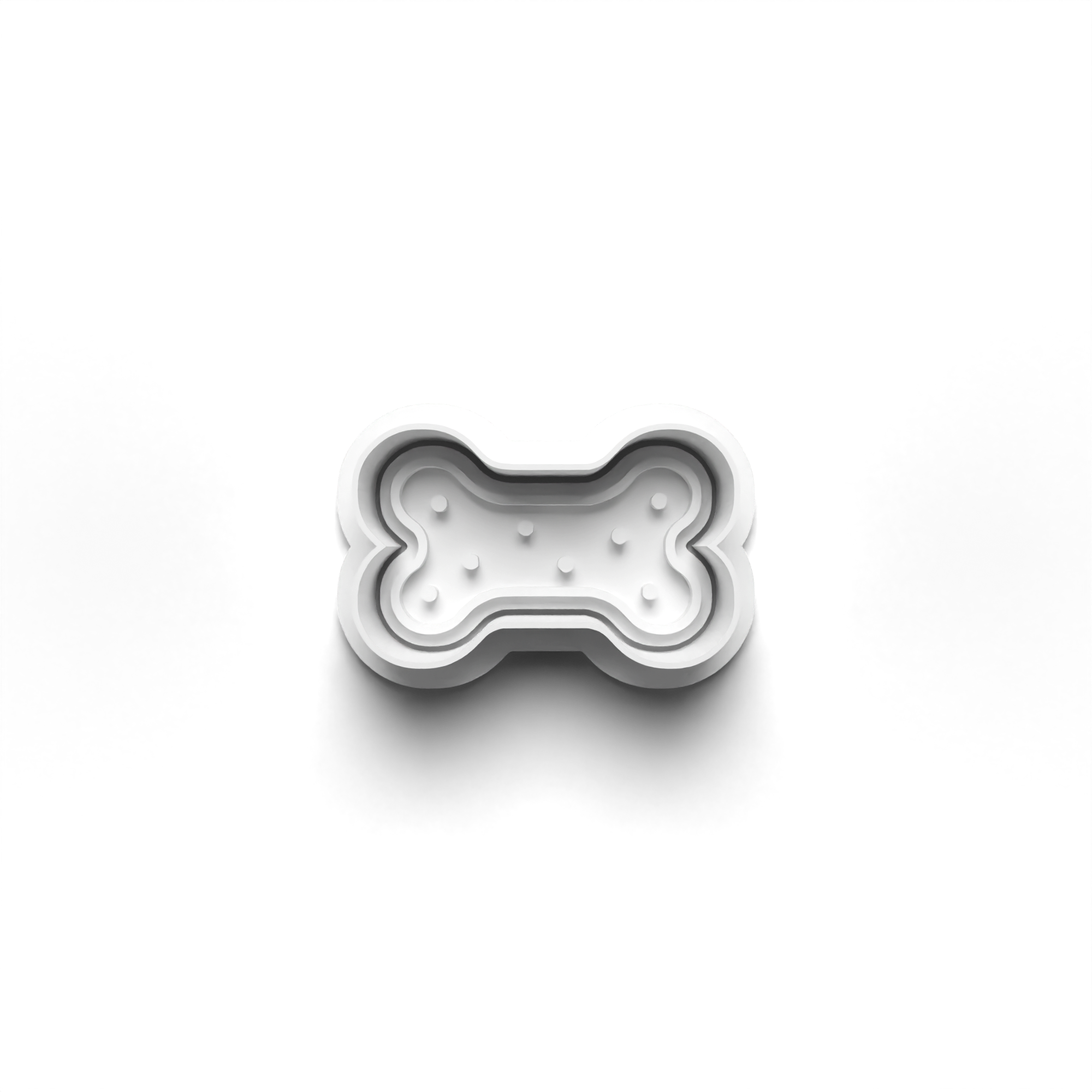 Dog Treats Cookie Cutters Set + Stamps for Baking, Crafts, Dough 0842