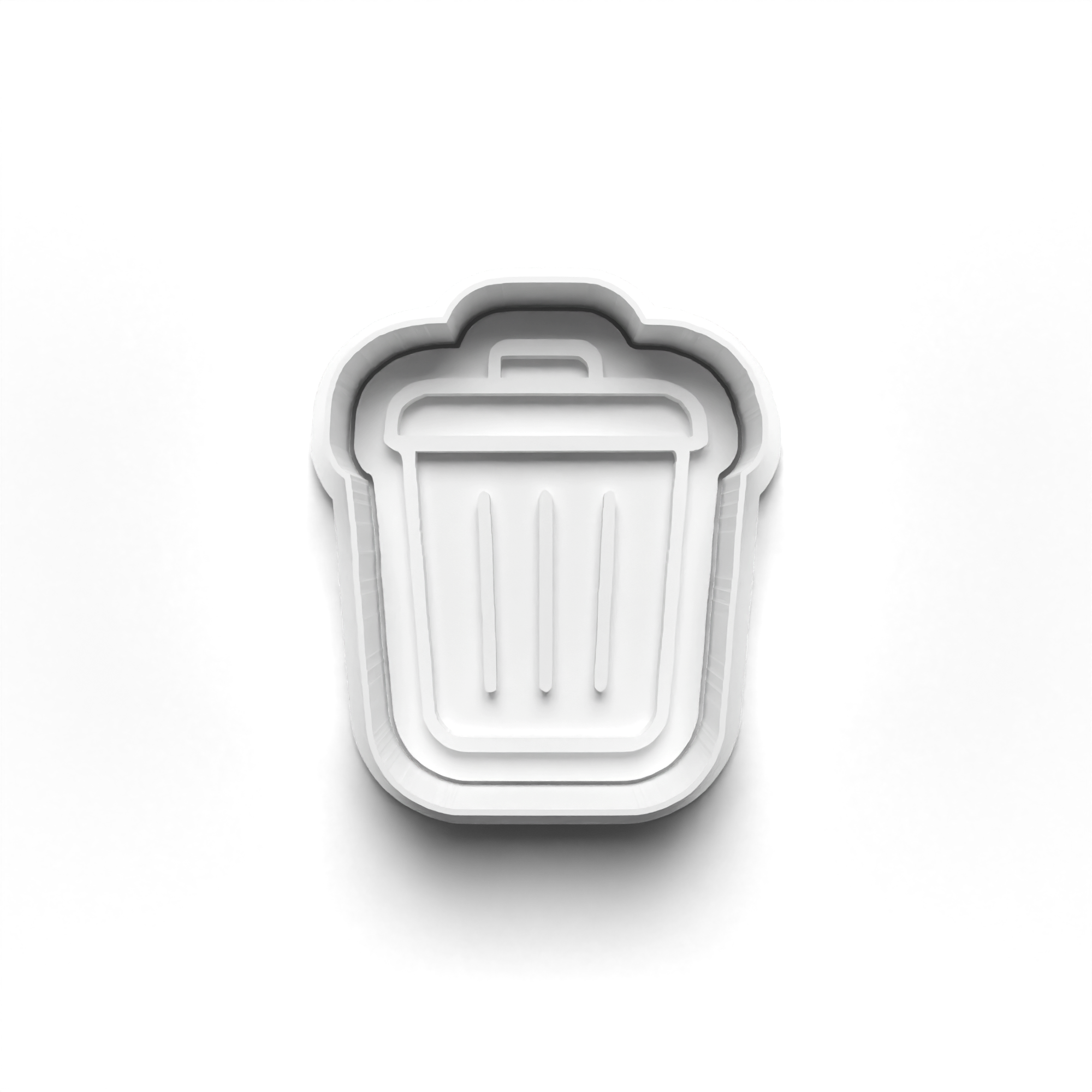 Trash and Recycling Theme Cookie Cutters Set + Stamps for Baking, Crafts, Dough 0849