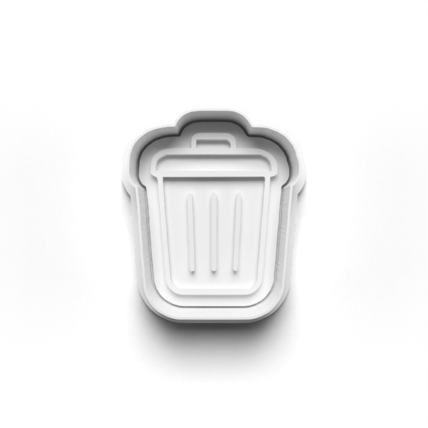 Trash and Recycling Theme Cookie Cutters Set + Stamps for Baking, Crafts, Dough 0849