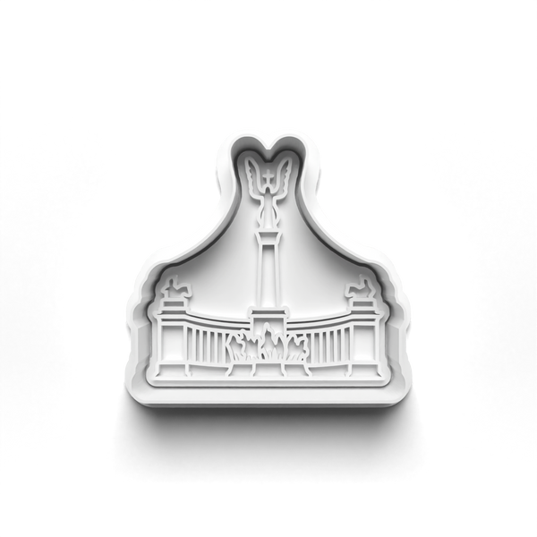 Budapest Theme Cookie Cutters Set + Stamps for Baking, Crafts, Dough 0855