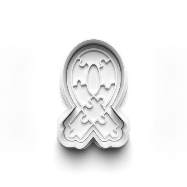 Autism Theme Cookie Cutters Set + Stamps for Baking, Crafts, Dough 0869
