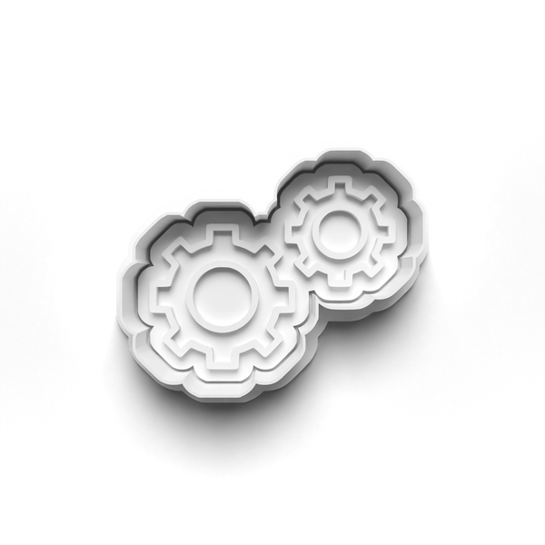 Steampunk Theme Cookie Cutters Set + Stamps for Baking, Crafts, Dough 0871