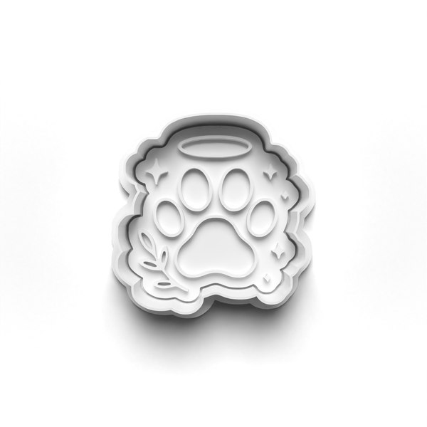 Dog In Memory Themed Cookie Cutters Set + Stamps for Baking, Crafts, Dough 0875