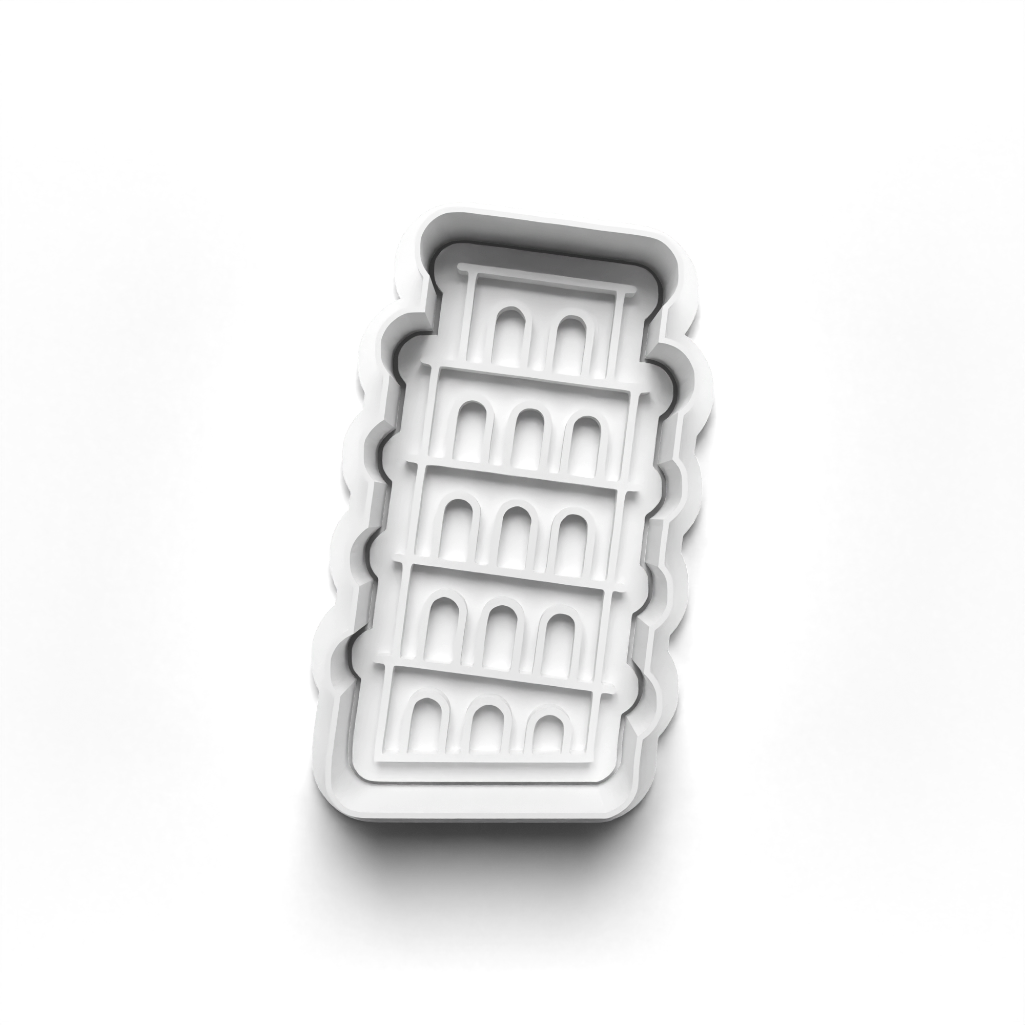 Italy Theme Cookie Cutters Set + Stamps for Baking, Crafts, Dough 0877