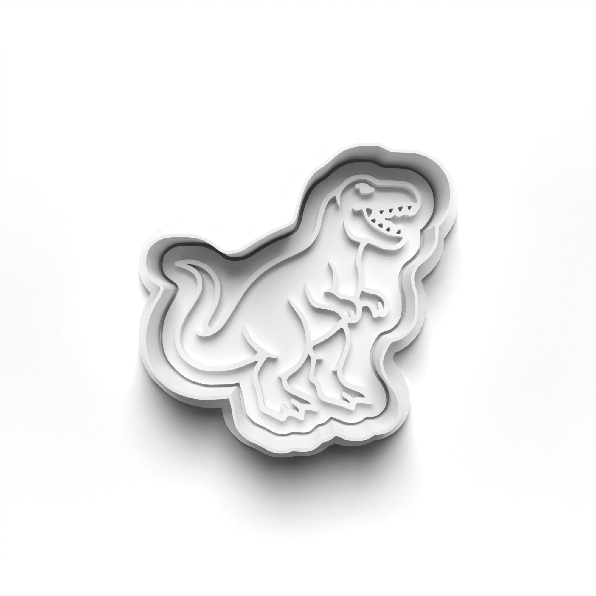 Dinosaurs Theme Cookie Cutters Set + Stamps for Baking, Crafts, Dough 1056