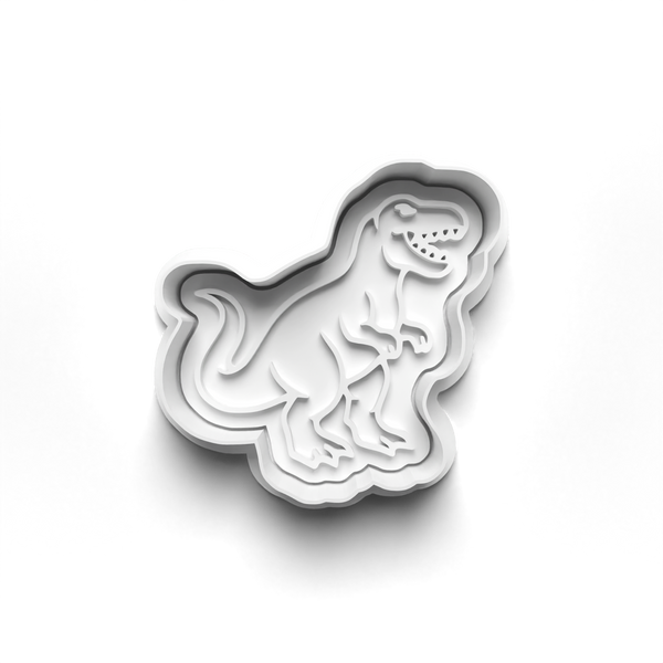 Dinosaurs Theme Cookie Cutters Set + Stamps for Baking, Crafts, Dough 1056