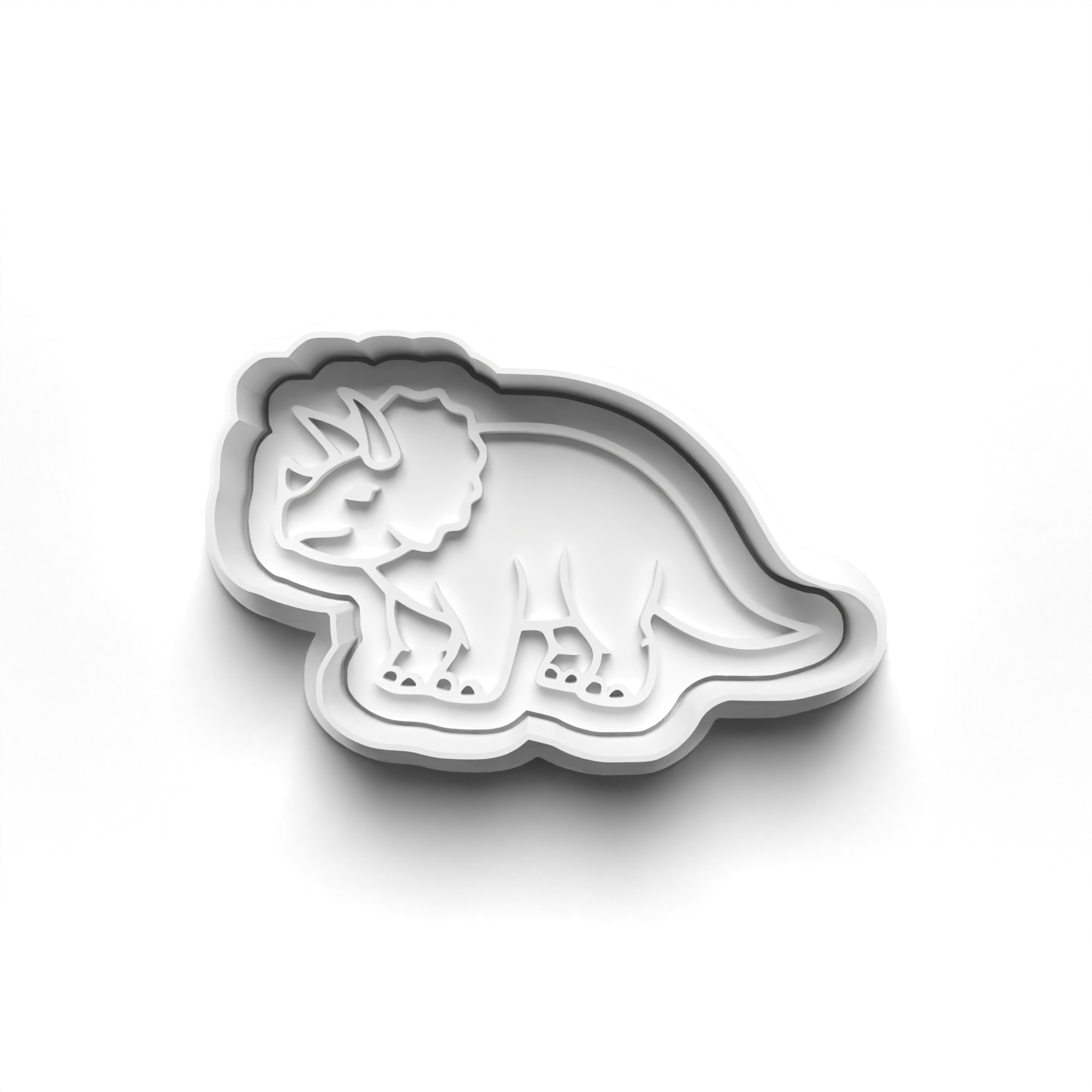 Dinosaurs Theme Cookie Cutters Set + Stamps for Baking, Crafts, Dough 1056