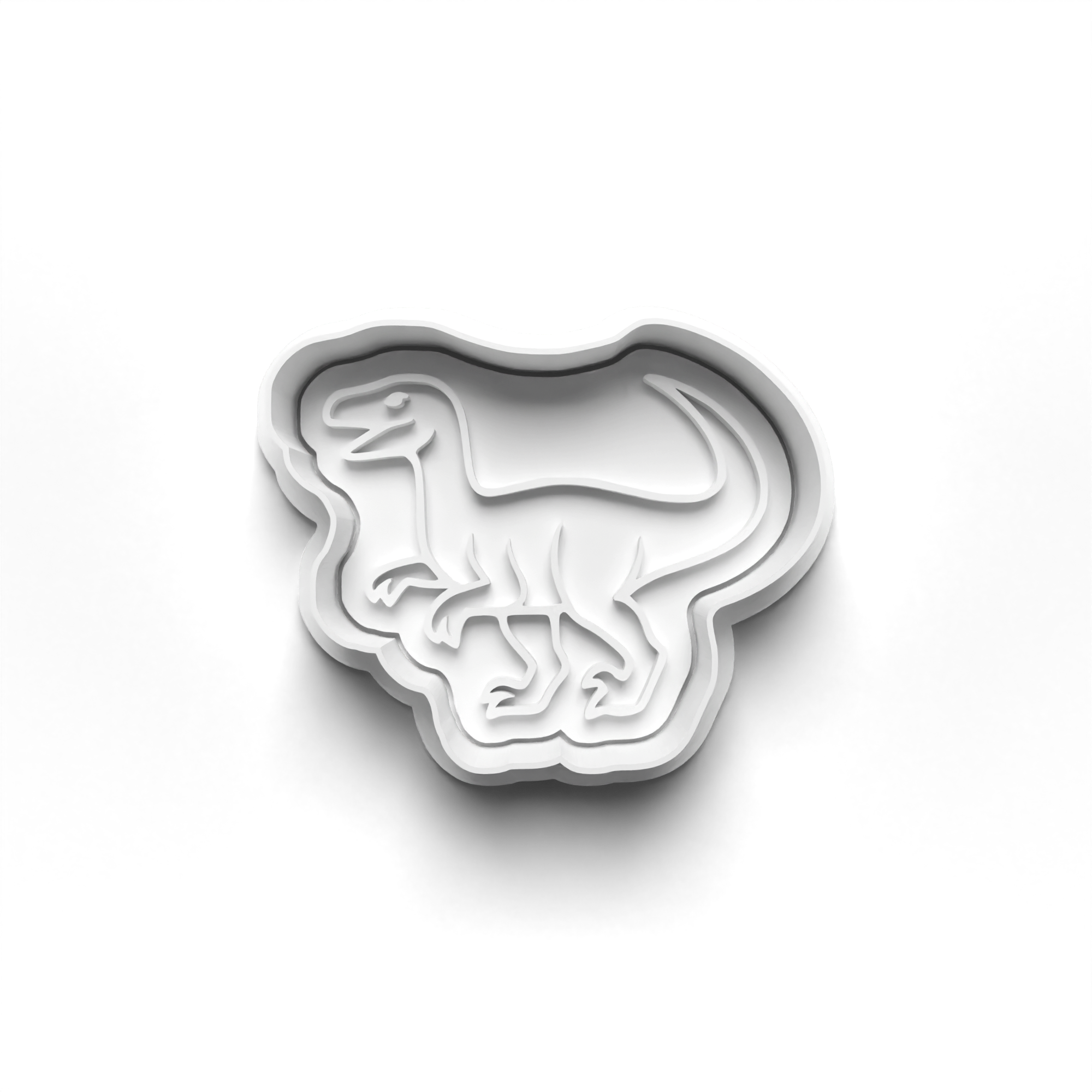 Dinosaurs Theme Cookie Cutters Set + Stamps for Baking, Crafts, Dough 1056