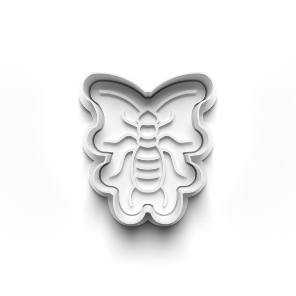 Insects Theme Cookie Cutters Set + Stamps for Baking, Crafts, Dough 1061