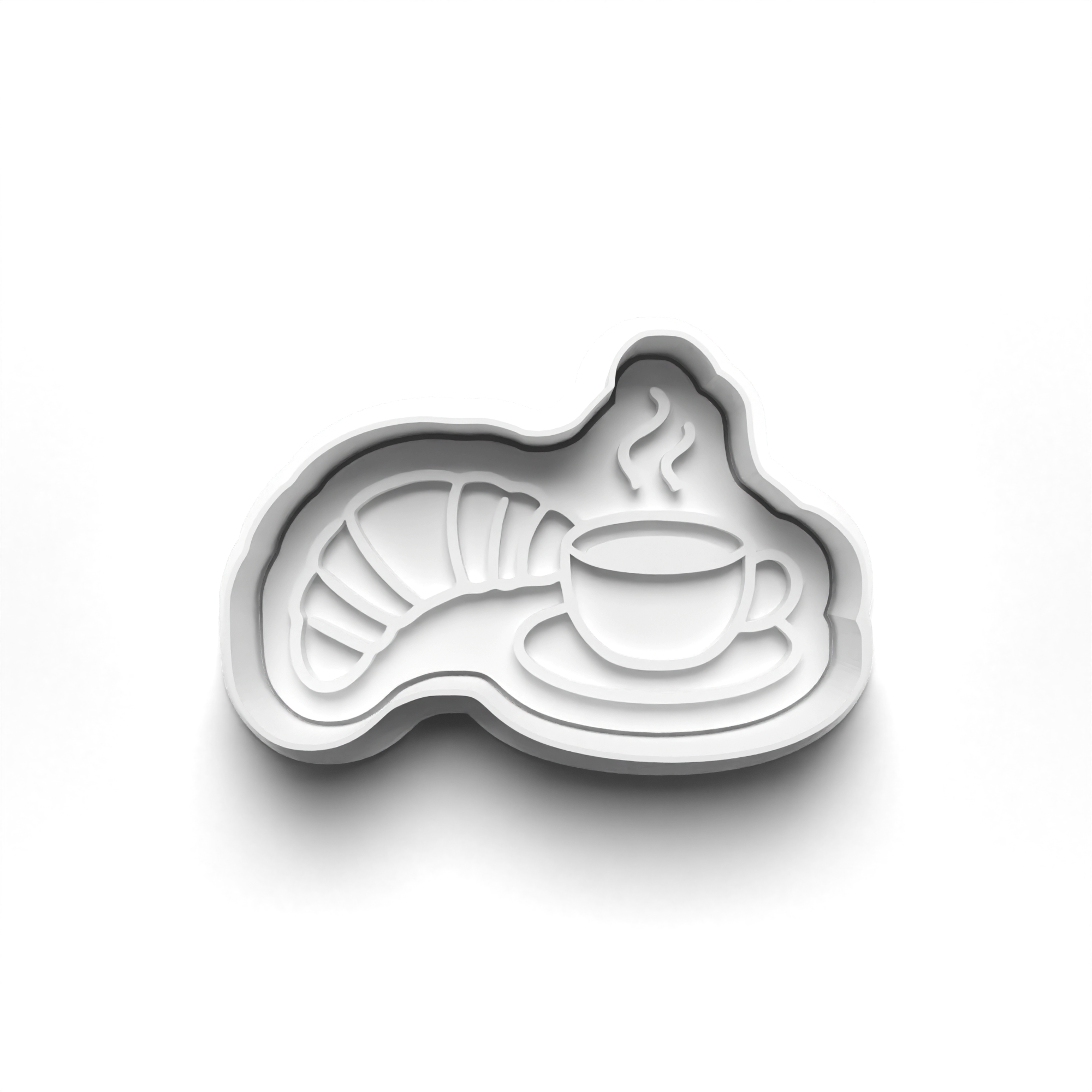 Paris Theme Cookie Cutters Set + Stamps for Baking, Crafts, Play dough 1072