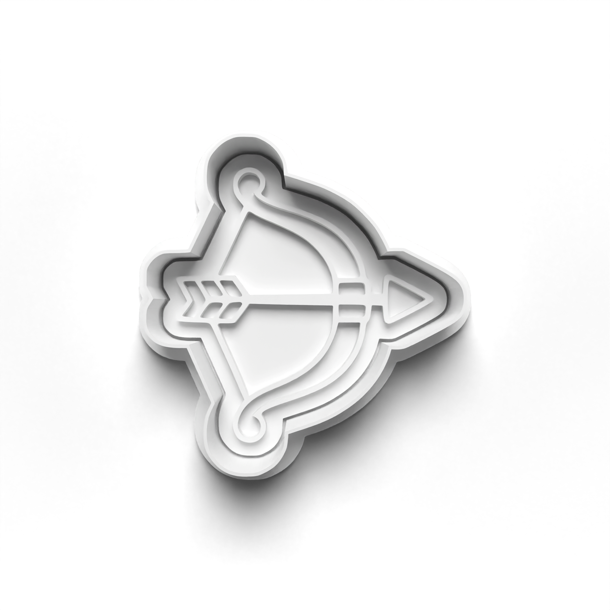 Archery Theme Cookie Cutters Set + Stamps for Baking, Crafts, Dough 1073