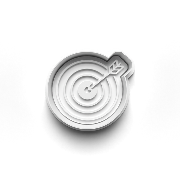 Archery Theme Cookie Cutters Set + Stamps for Baking, Crafts, Dough 1073