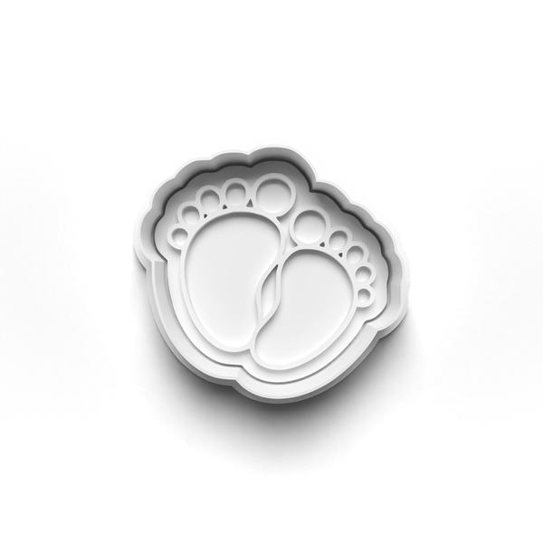 Baby Shower Theme Cookie Cutters Set + Stamps for Baking, Cookies, Crafts 1080