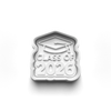 Class of 2026 Theme Cookie Cutters Set + Stamps for Baking, Cookies, Crafts 1089