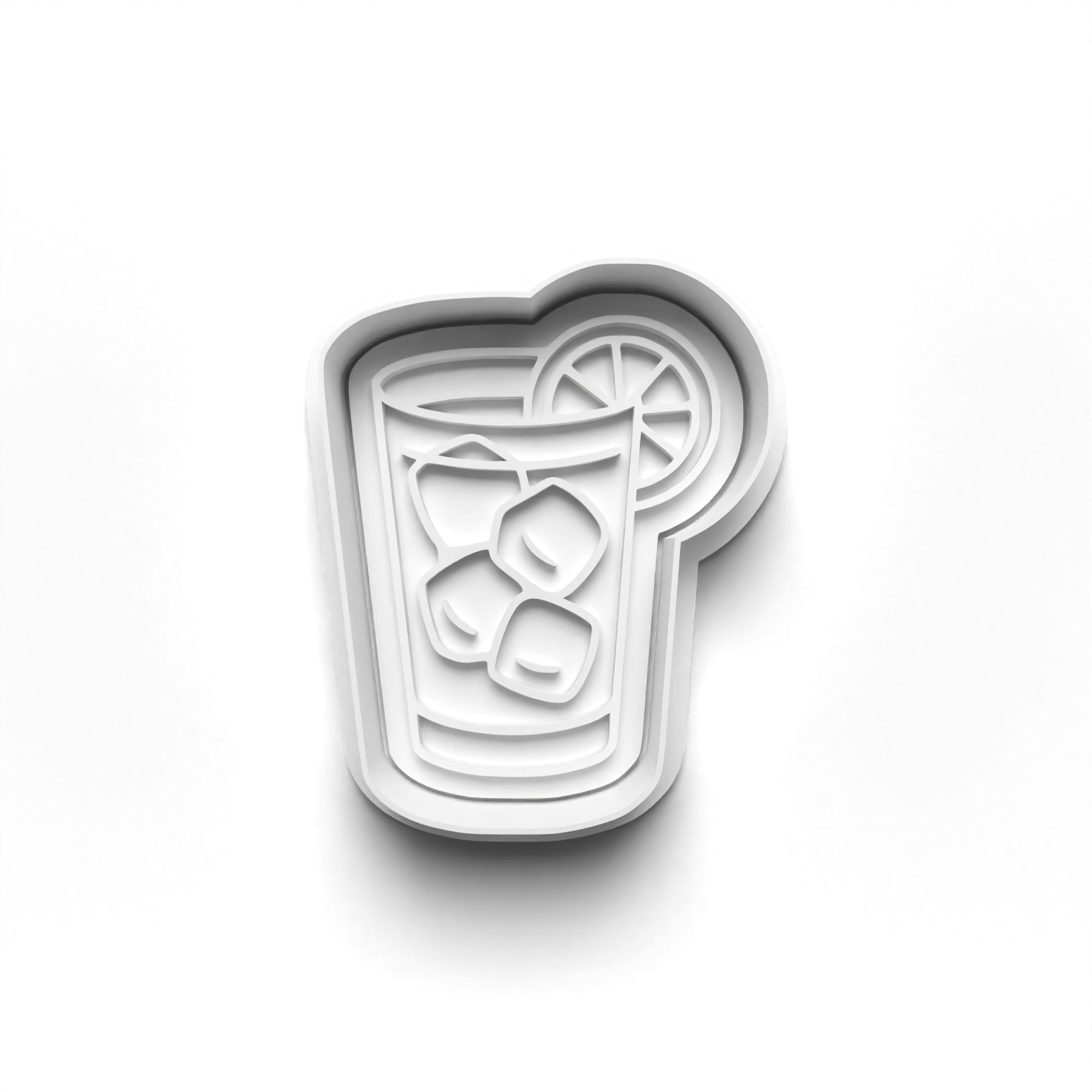 Cocktails Theme Cookie Cutters Set + Stamps for Baking, Cookies, Crafts 1090