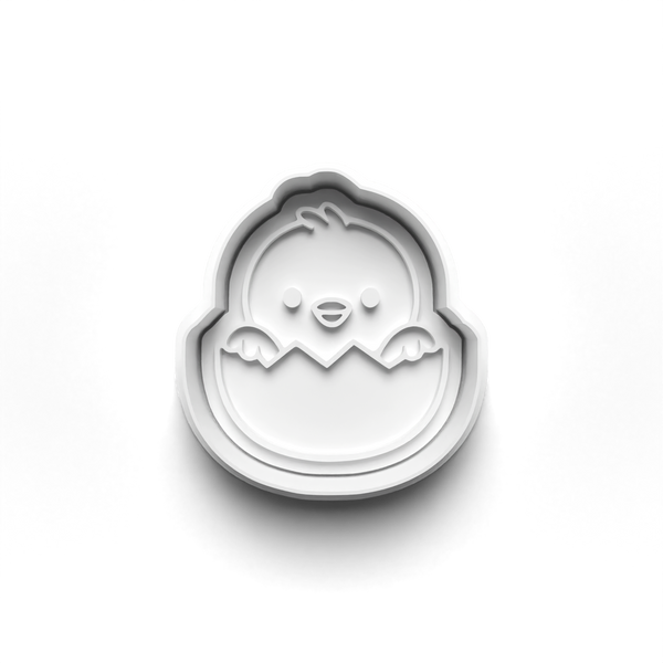 Easter Animals Theme Cookie Cutters Set + Stamps for Baking, Cookies, Crafts 1091
