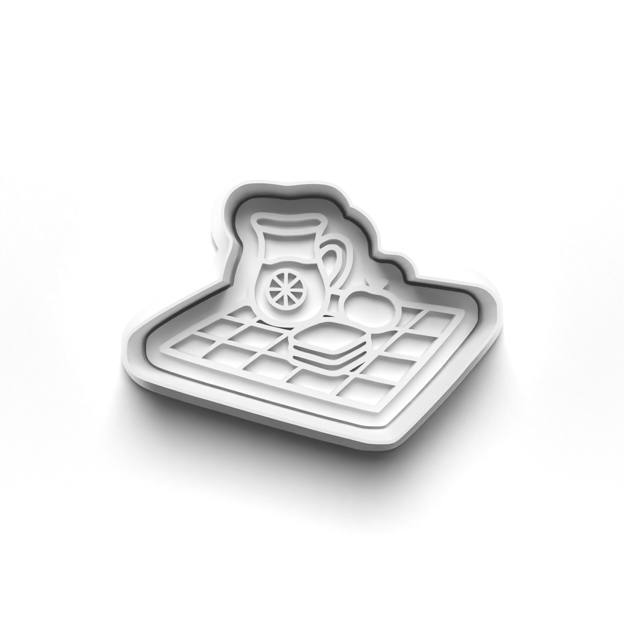 Picnic Theme Cookie Cutters Set + Stamps for Baking, Cookies, Crafts 1101