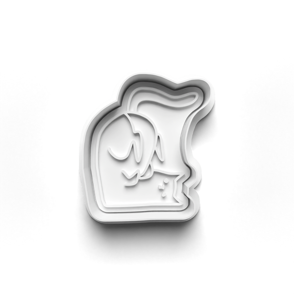 Cat Theme Cookie Cutters Set + Stamps for Baking, Cookies, Crafts 1105