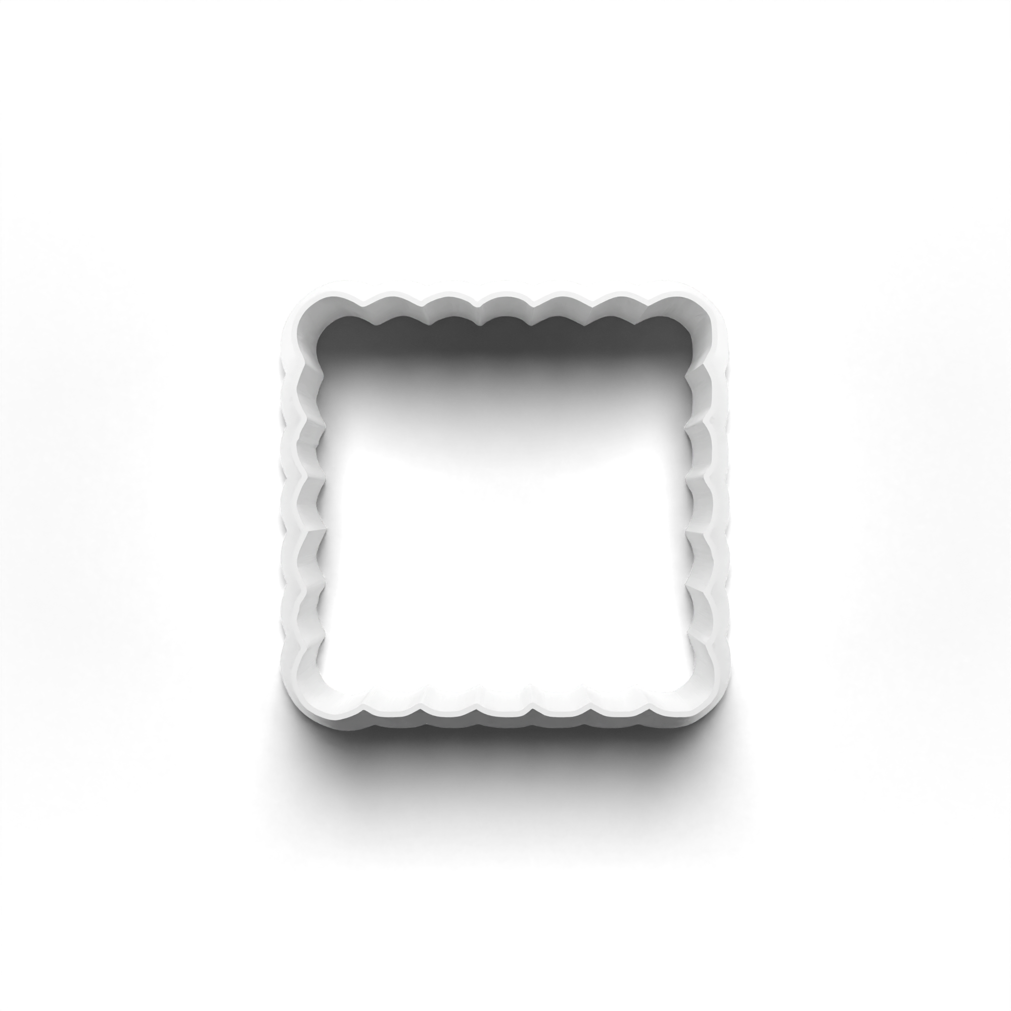 Vintage Style Scalloped Cookie Cutters Set for Baking, Crafts 1109