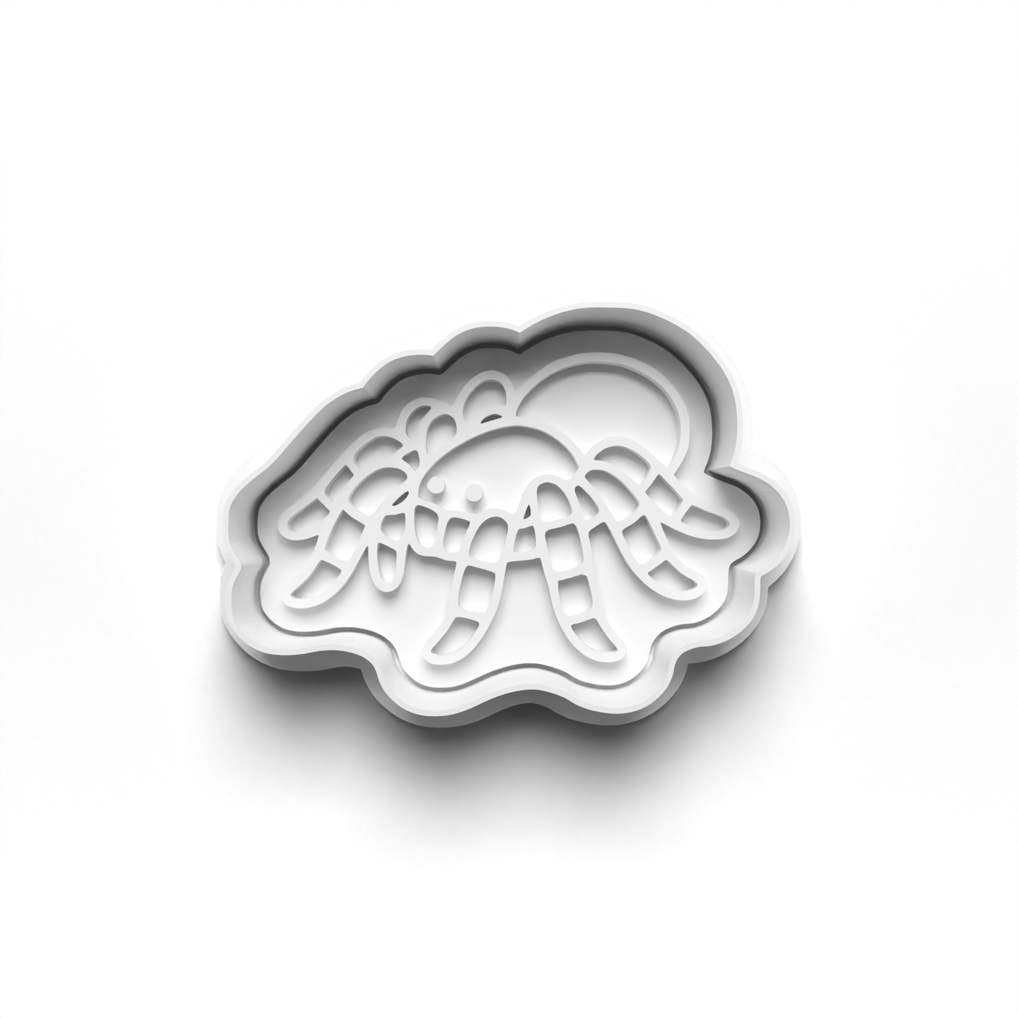Tarantula Theme Cookie Cutters Set + Stamps for Baking, Cookies, Crafts 1111