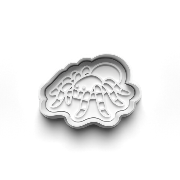 Tarantula Theme Cookie Cutters Set + Stamps for Baking, Cookies, Crafts 1111