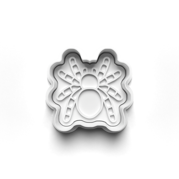 Tarantula Theme Cookie Cutters Set + Stamps for Baking, Cookies, Crafts 1111